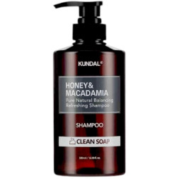 Шампунь Kundal Honey &amp; Macadamia Shampoo Clean Soap 500 мл (8809568740432)