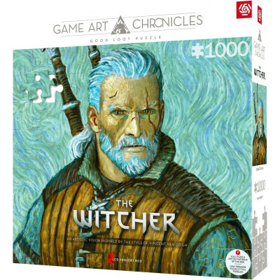 Пазл GoodLoot The Witcher Geralt of Rivia &amp; Vincent van Gogh 1000 ел. (5908305247548)