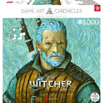 Пазл GoodLoot The Witcher Geralt of Rivia &amp; Vincent van Gogh 1000 ел. (5908305247548)
