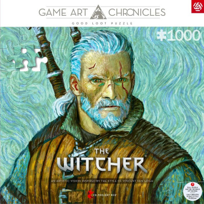 Пазл GoodLoot The Witcher Geralt of Rivia &amp; Vincent van Gogh 1000 ел. (5908305247548)