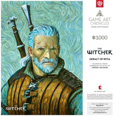 Пазл GoodLoot The Witcher Geralt of Rivia &amp; Vincent van Gogh 1000 ел. (5908305247548)