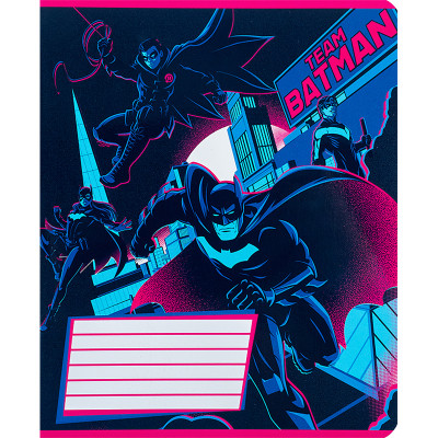 Зошит Kite DC Comics 18 аркушів, лінія (DC24-237)
