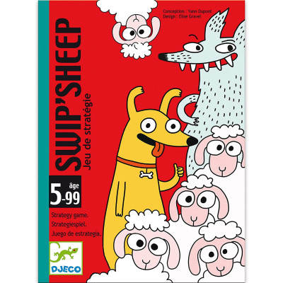 Настільна гра Djeco Збери баранчиків (Swip&#039; Sheep) (DJ05145)