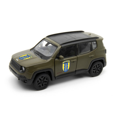 Машина TechnoDrive серії Шеврони Героїв - Jeep Renegade Trailhawk - Айдар (250351W)