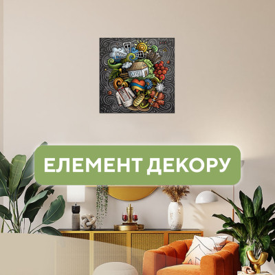 Пазл Ukropchik дерев&#039;яний Українські Традиції size - M в коробці з набором-рамкою (Ukrainian Traditions A4)