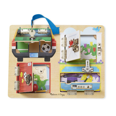 Ігровий набір Melissa&amp;Doug Деревянная доска с защелками и блокировкой (MD19540)