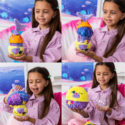 М&#039;яка іграшка Misfittens сюрприз W2 - Кошеня в акваріумі (03945(W2))