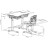 Парта зі стільцем FunDesk Piccolino III Grey-w