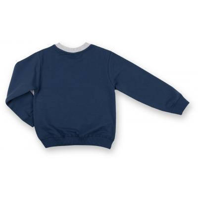 Спортивний костюм дитячий Breeze сірий меланж індиго &quot;New York&quot; (7938-92B-gray-blue)