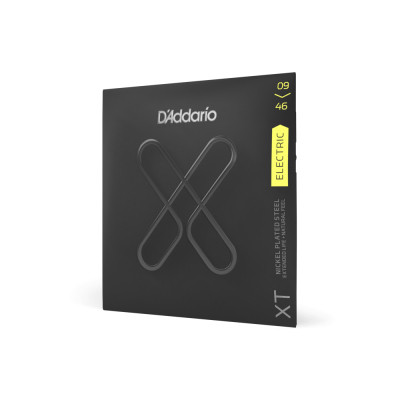 Струни для гітари D&#039;Addario XT Electric Nickel Plated Steel Super Light Top / Regular Bottom (09-46) (XTE0946)