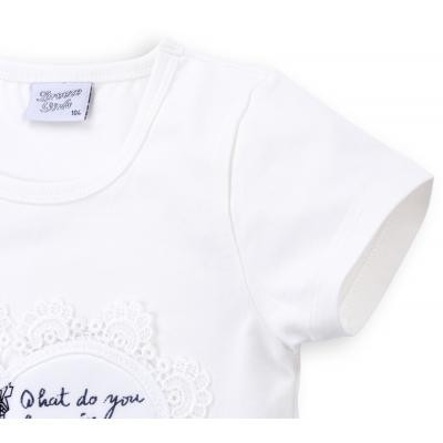 Футболка дитяча Breeze з вежею (8326-128G-white)
