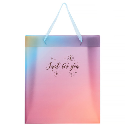Подарунковий пакет Axent пластиковий Just for you-2, 32х27 см (8504-38-A)