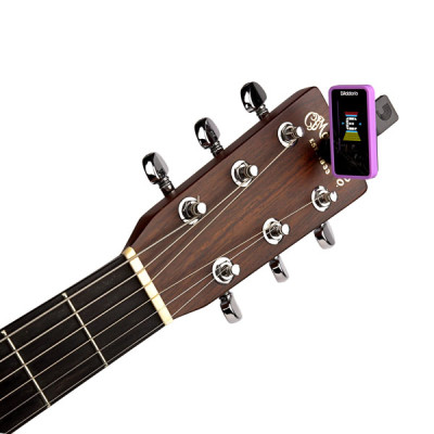 Тюнер для музичних інструментів D&#039;Addario Eclipse Tuner Purple (PW-CT-17PR)