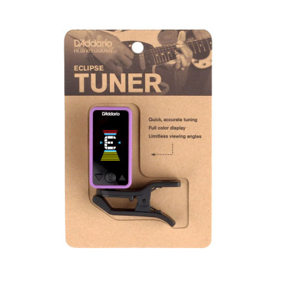 Тюнер для музичних інструментів D&#039;Addario Eclipse Tuner Purple (PW-CT-17PR)