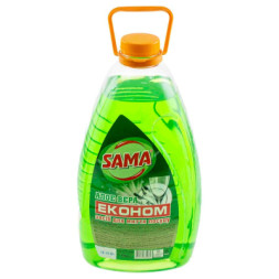 Засіб для ручного миття посуду Sama Алое Вера 4 кг (4820270630082)
