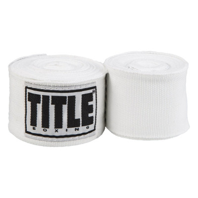 Бинт для спорту Title Boxing Select 180&quot; Semi Elastic Mexican 4.5м White (SMHW XL WH)