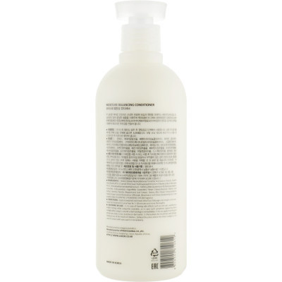 Кондиціонер для волосся La&#039;dor Moisture Balancing Conditioner Безсиліконовий зволожувальний 530 мл (8809500810612)