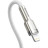 Дата кабель USB-C to Lightning 1.0m Cafule Metal PD 20W white Baseus (CATLJK-A02)