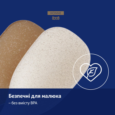 Набір дитячого посуду Lovi Granola Перша ложечка для годування 2 шт (35/582_bei)