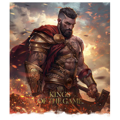 Зошит Школярик The kings of the game 60 аркушів клітинка (060-3450K)