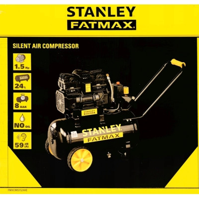 Компресор Stanley поршневий FATMAX FMXCMS1524HE, 160 л/хв, 1.1 кВт (FMXCMS1524HE)