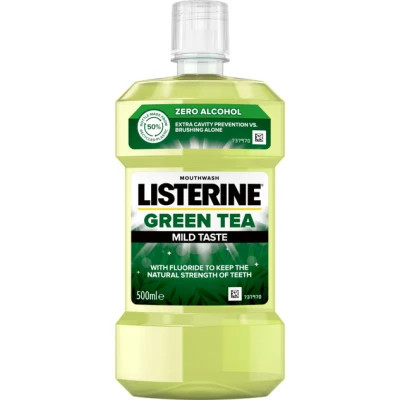 Ополіскувач для порожнини рота Listerine Зелений чай 500 мл (3574661253404/3574661253411)