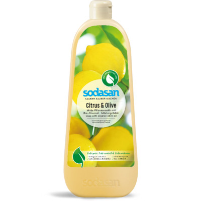 Рідке мило Sodasan органічне Citrus-Olive 1 л (4019886077163)