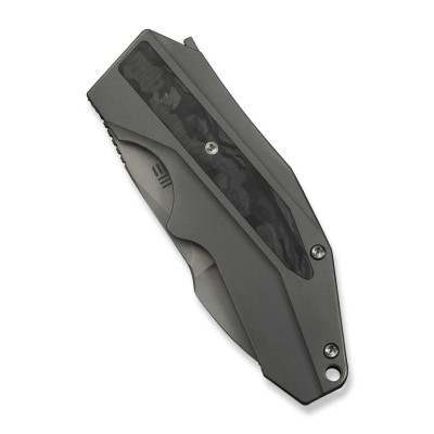 Ніж Weknife Coral, Stonewash, титан/Carbon Fiber (WE24044-2)