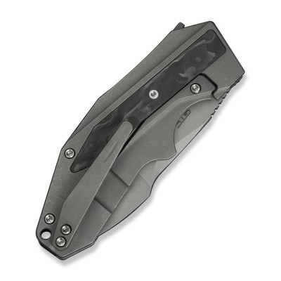 Ніж Weknife Coral, Stonewash, титан/Carbon Fiber (WE24044-2)