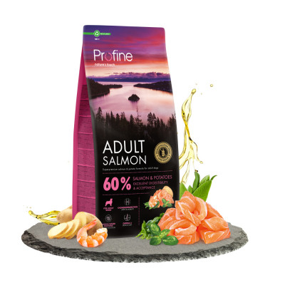Сухий корм для собак Profine Salmon and Potatoes для дорослих собак всіх порід 12 кг (8595602569496)