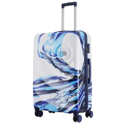 Валіза Semi Line Print 28&quot; L White/Blue (T5653-3)
