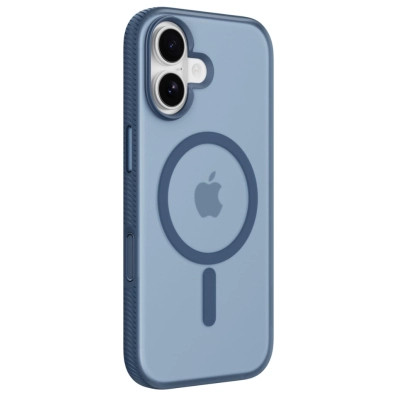 Чохол до мобільного телефона Belkin Magnetic Protective Grip iPhone 17 Navy (MSA034HQNY)