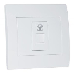 Телефонная розетка Sven SE-126 white (7100093)