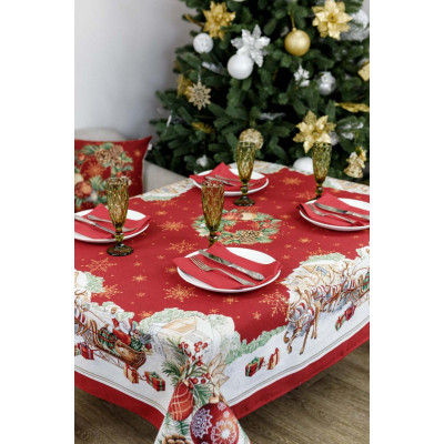 Скатертина Прованс гобеленова PRESENT 135х180 см (4823093450561)