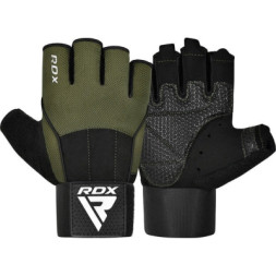 Рукавички для фітнесу RDX W3 with EVA Padding White M (WGS-W3W-M+)