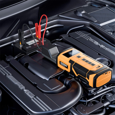 Пуско зарядний пристрій Aspiring Jump 3 8000mAh Power bank 3-in-1 with inflator, compressor, car charging (JM8000PIWC)