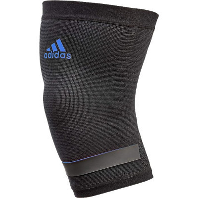Фіксатор коліна Adidas Performance Knee Support ADSU-13321BL Чорний/Синій S (885652019316)