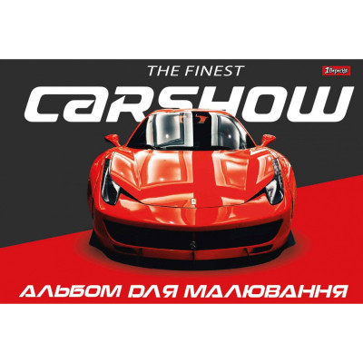 Альбом для малювання 1 вересня А4 скоба, з перфорацією, 28 аркушів (130492)