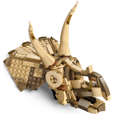 Конструктор LEGO Jurassic World Скам&#039;&#039;янілості динозаврів: череп трицератопса (76969)