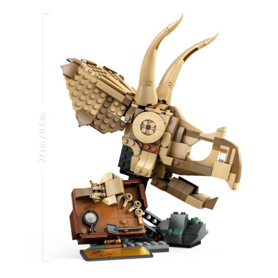 Конструктор LEGO Jurassic World Скам&#039;&#039;янілості динозаврів: череп трицератопса (76969)