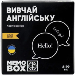 Настільна гра JoyBand MemoBox Delux Вивчай англійську (MBD104)