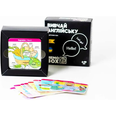 Настільна гра JoyBand MemoBox Delux Вивчай англійську (MBD104)