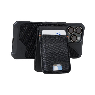 Чохол до мобільного телефона UAG Magnetic with Stand Metropolis Wallet Kevlar Black (964445113940)