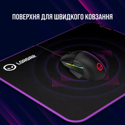 Килимок для мишки Lorgar Main 319 Black/Purple (LRG-GMP319)