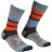 Шкарпетки Ortovox All Mountain Mid Socks Warm Mns multicolour - 45-47 - сірий/помаранчевий (025.001.0126)