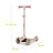 Самокат Lionelo Jessy Pink/Rose (LOE-JESSY PINK ROSE)