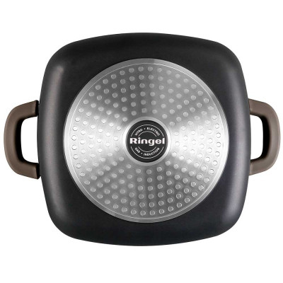Сковорода Ringel Meyer з двома ручками 28 см (4.2л) з кришкою (RG-2129-28s)