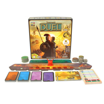 Настільна гра Аsmodee 7 Wonders Duel (7 Чудес Дуель) укр. (2090)