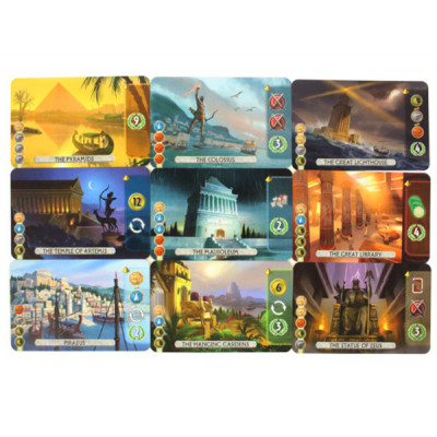Настільна гра Аsmodee 7 Wonders Duel (7 Чудес Дуель) укр. (2090)