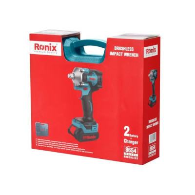 Гайковерт Ronix 20В, 350Нм, комплект (8654)